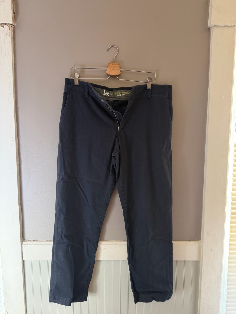 Lee Men's Dark Navy Chinos